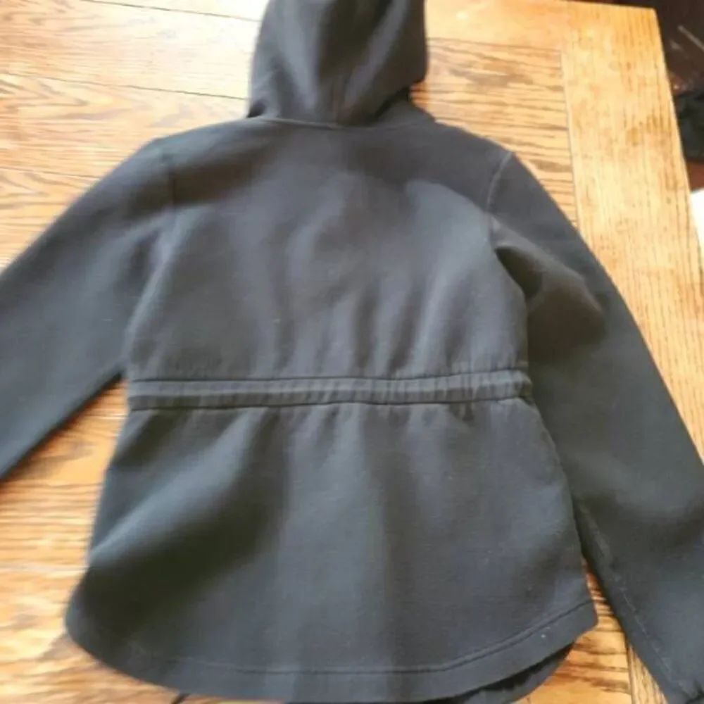 Varley Sofia black drawstring full zip  athletic athleisure jacket sz Small - Picture 6 of 6